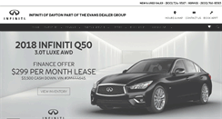 Desktop Screenshot of infinitiofdayton.com